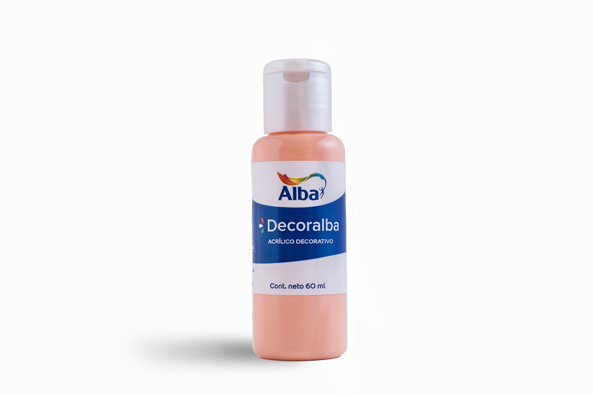 Acrilico decorativo alba 60cc damasco 483 - 60ML - Alba Artística